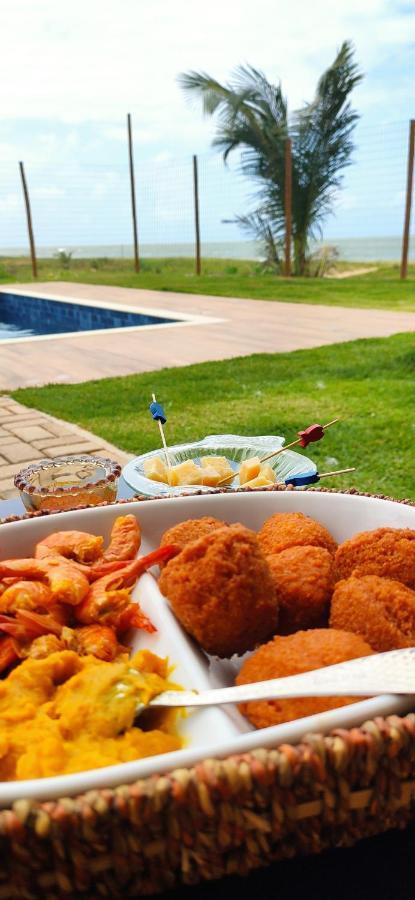 Villa Pe Na Areia Itacimirim Camaçari Exterior foto