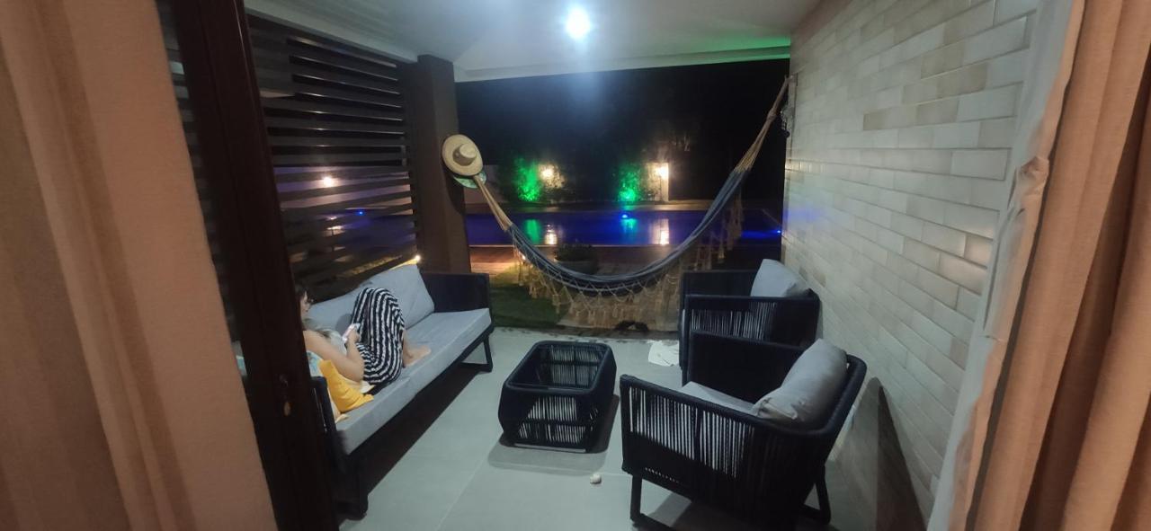 Villa Pe Na Areia Itacimirim Camaçari Exterior foto