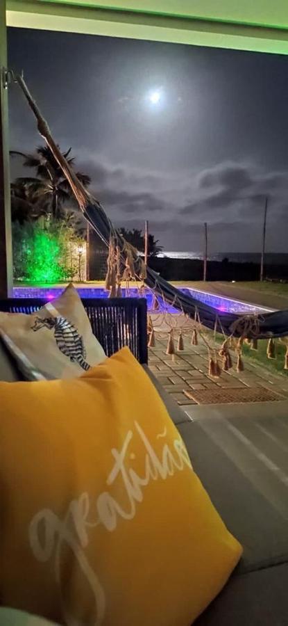 Villa Pe Na Areia Itacimirim Camaçari Exterior foto